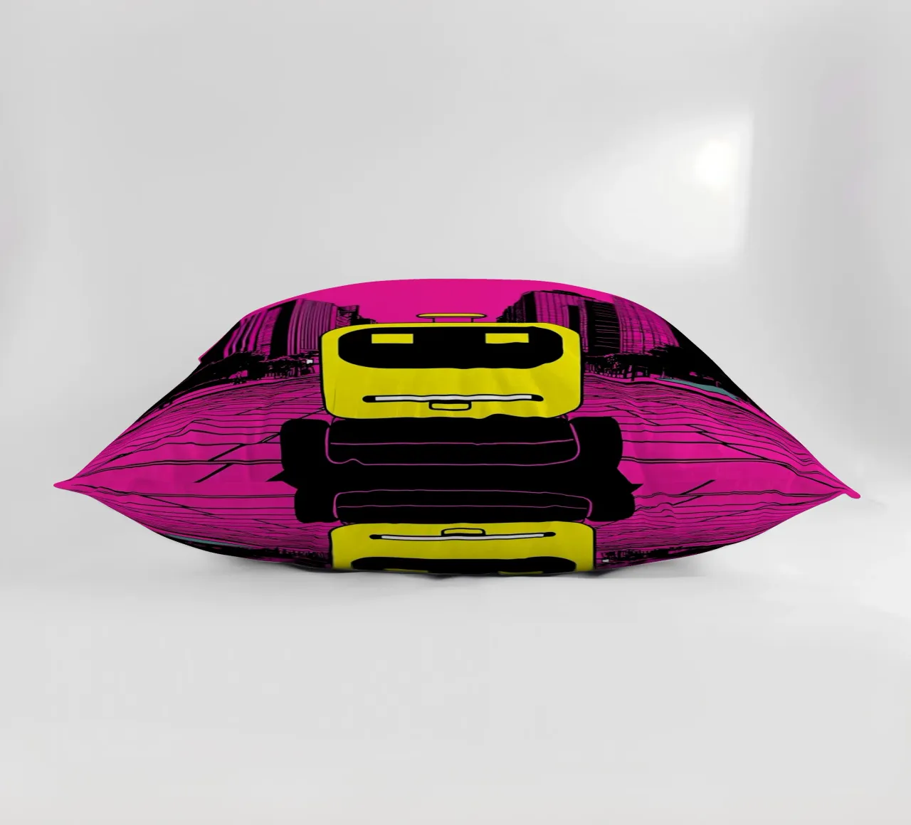 Robot - Pop Art cuscino da ColorCrash Gallery