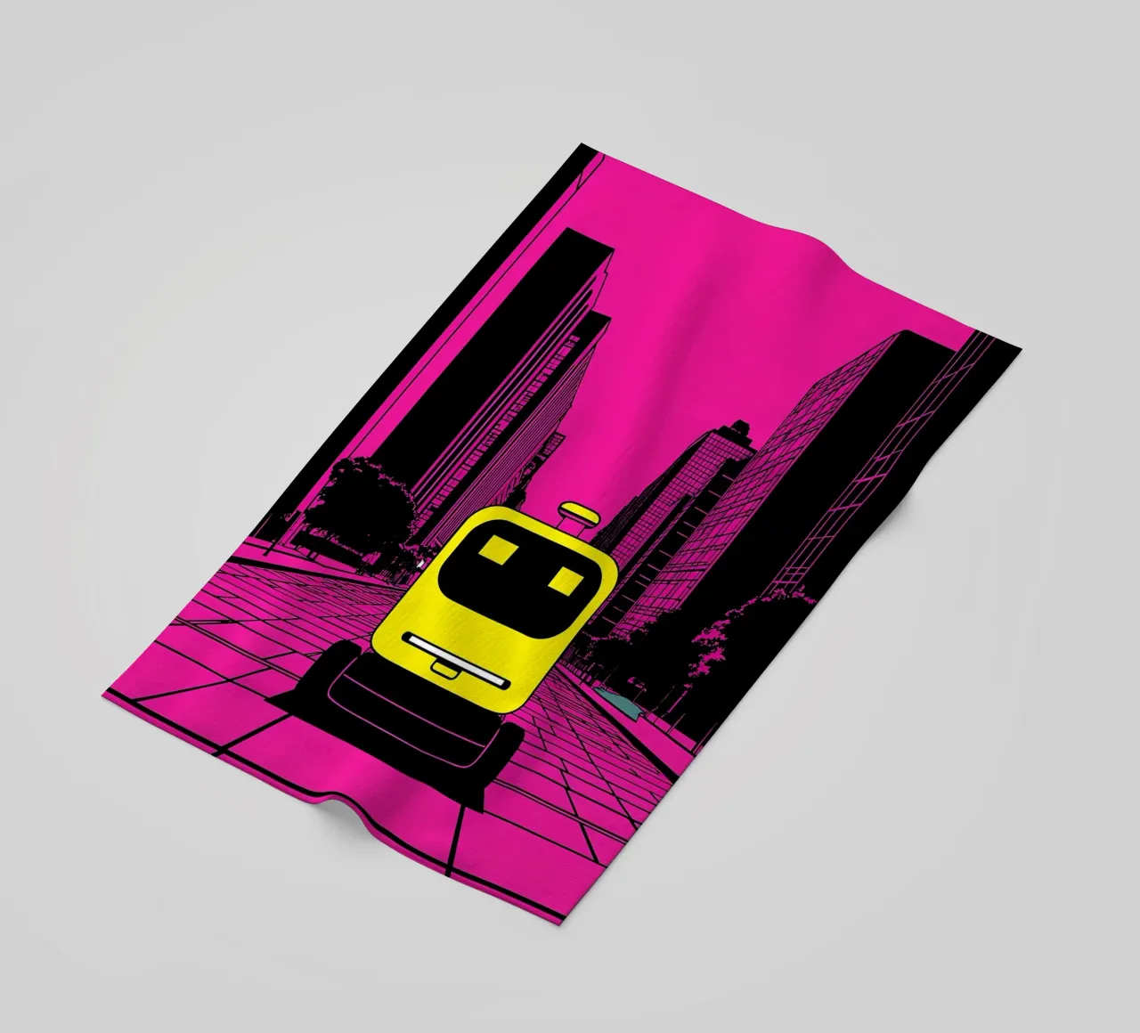 Robot - Pop Art telo mare da ColorCrash Gallery