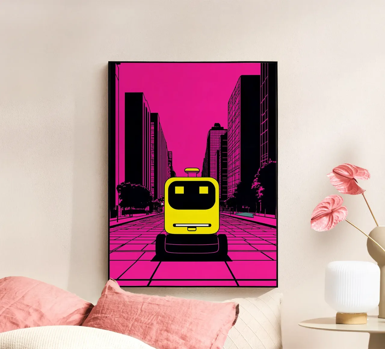Robot - Pop Art plexiglass da ColorCrash Gallery