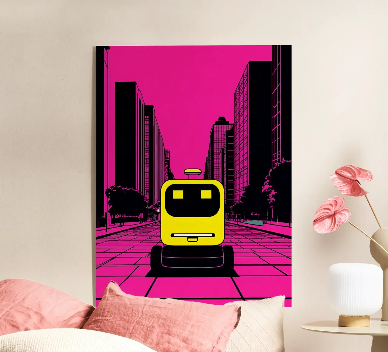 Robot - Pop Art plexiglass da ColorCrash Gallery