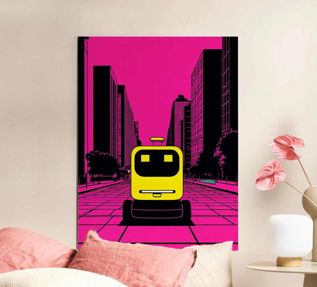 Robot - Pop Art carta hahnemühle da ColorCrash Gallery