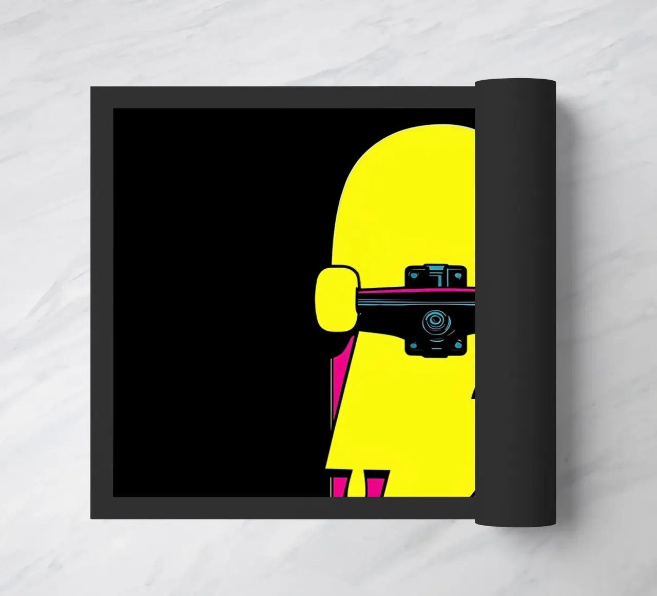 Skateboard Saetta - Pop Art zerbino da ColorCrash Gallery