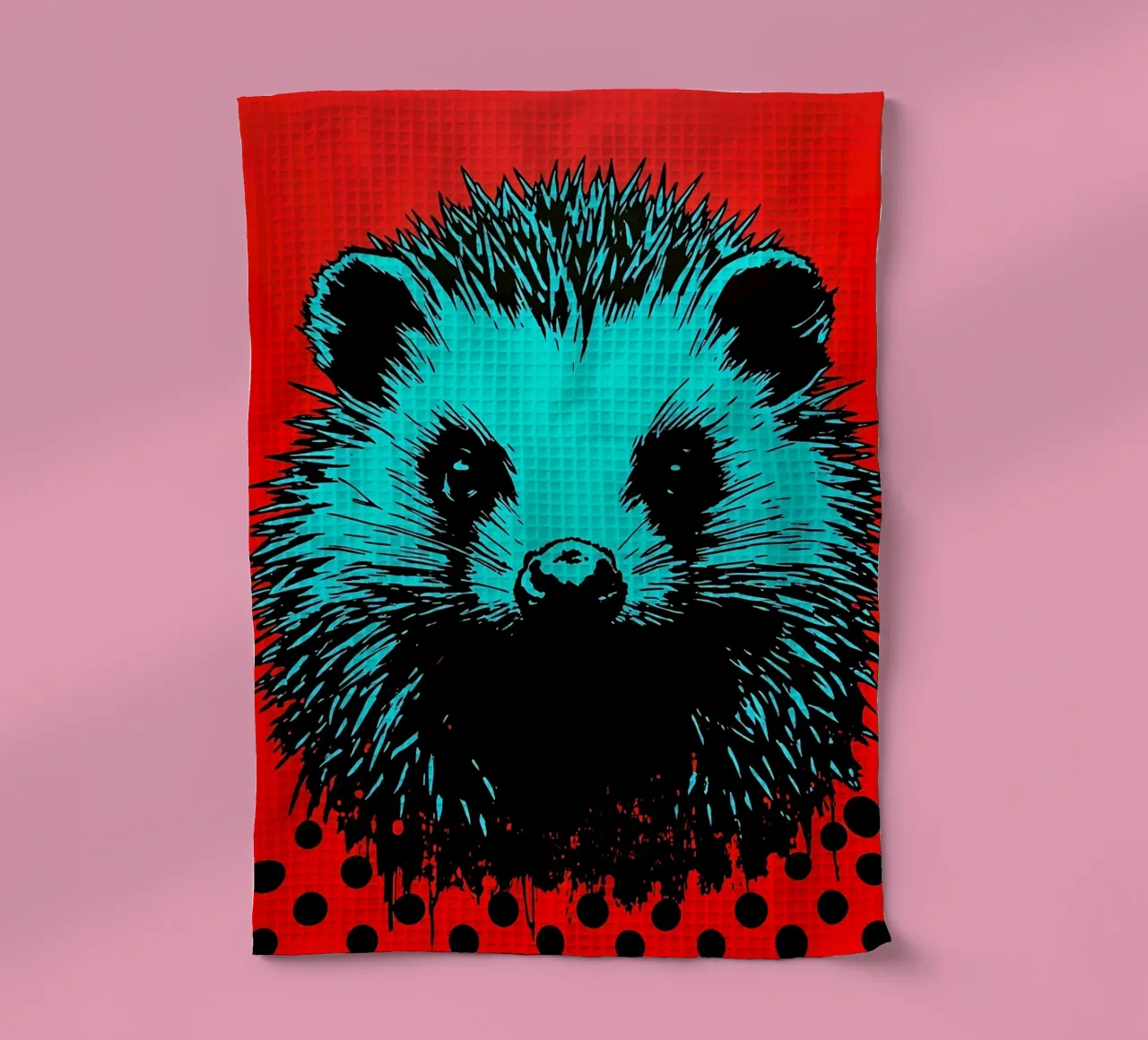 Riccio - Pop Art canovaccio da cucina da ColorCrash Gallery