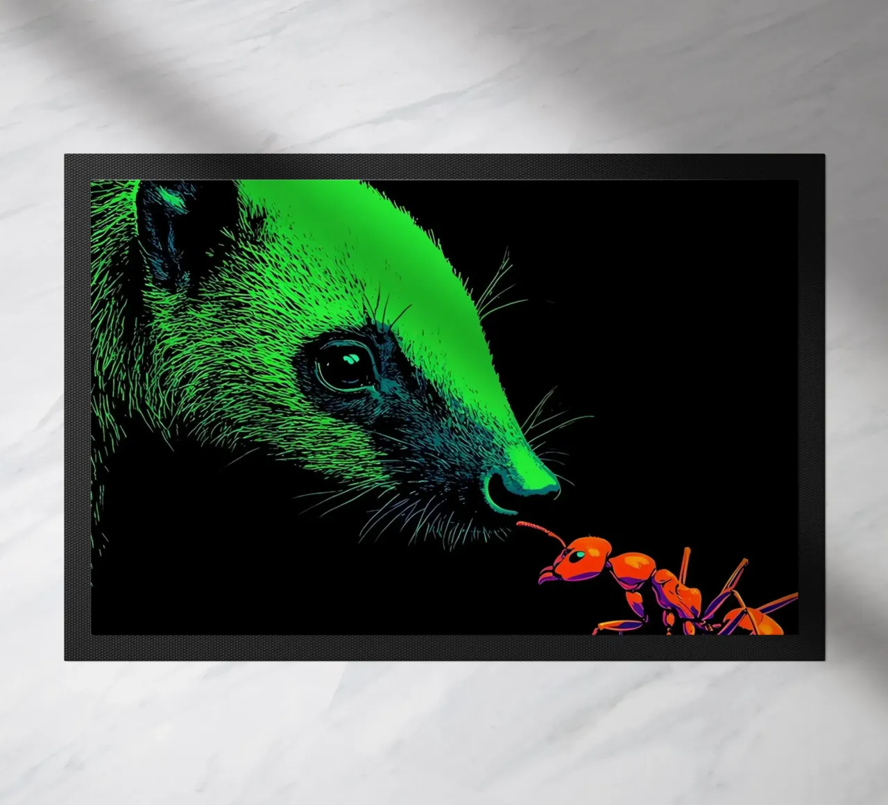 Weasal e Ant - Pop Art zerbino da ColorCrash Gallery