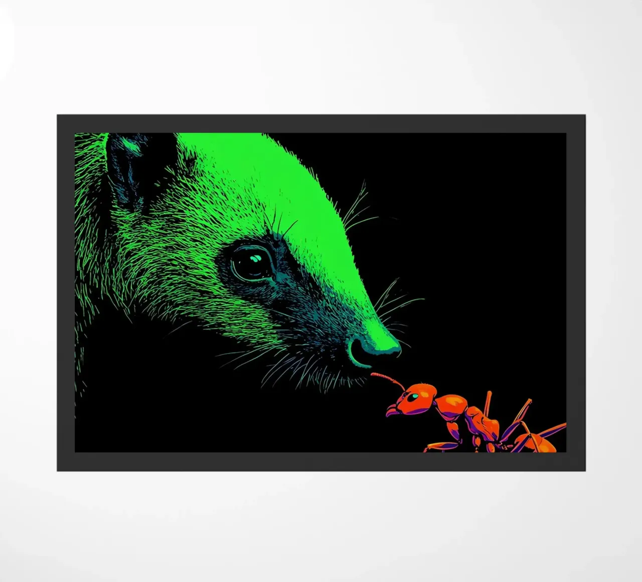 Weasal e Ant - Pop Art zerbino da ColorCrash Gallery