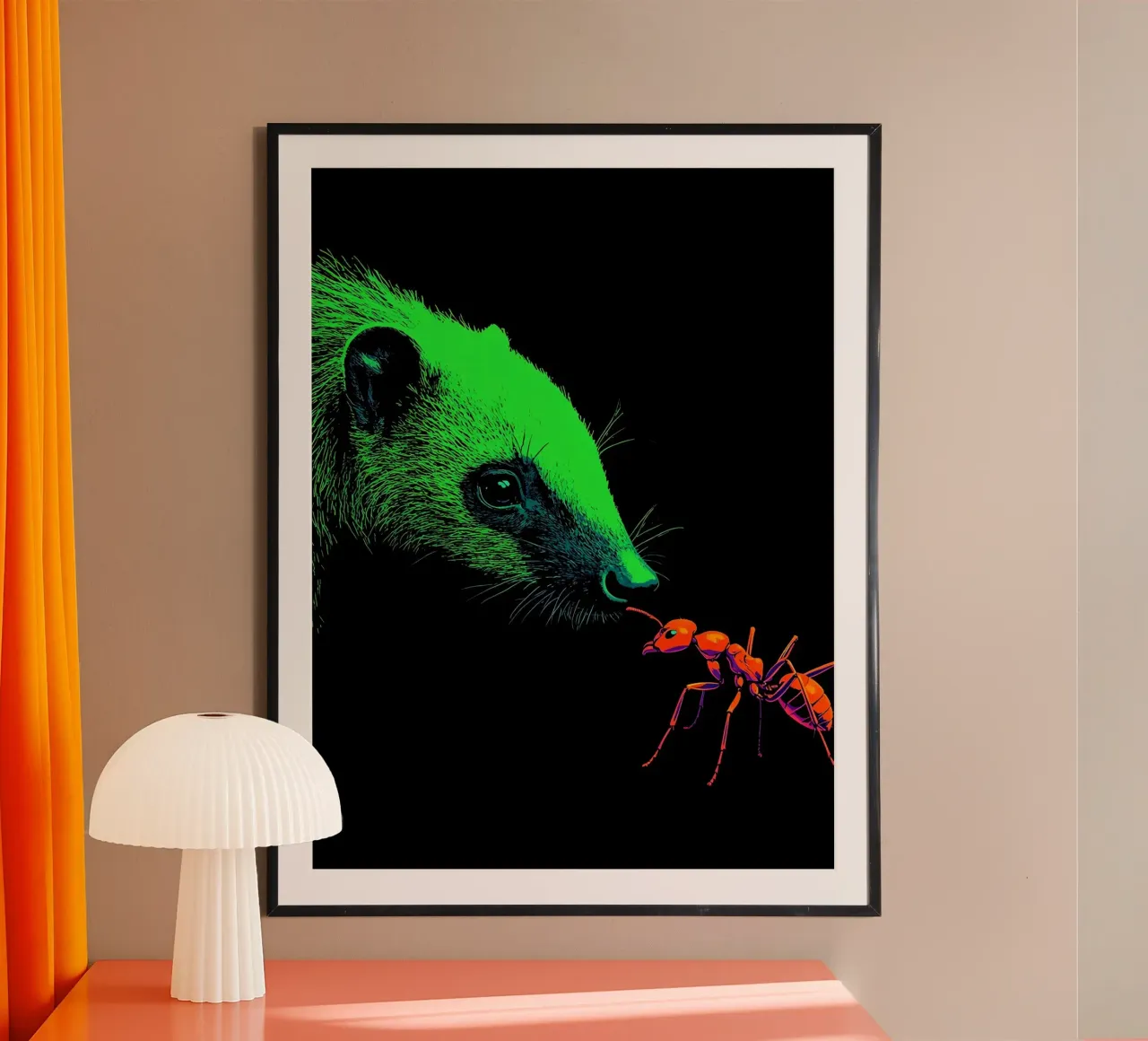 Weasal e Ant - Pop Art poster da ColorCrash Gallery
