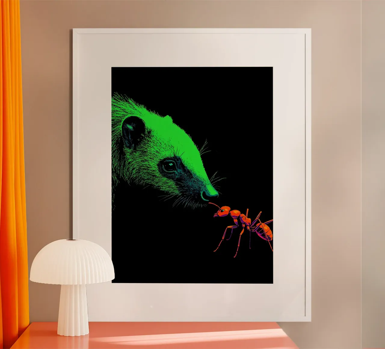 Weasal e Ant - Pop Art poster da ColorCrash Gallery