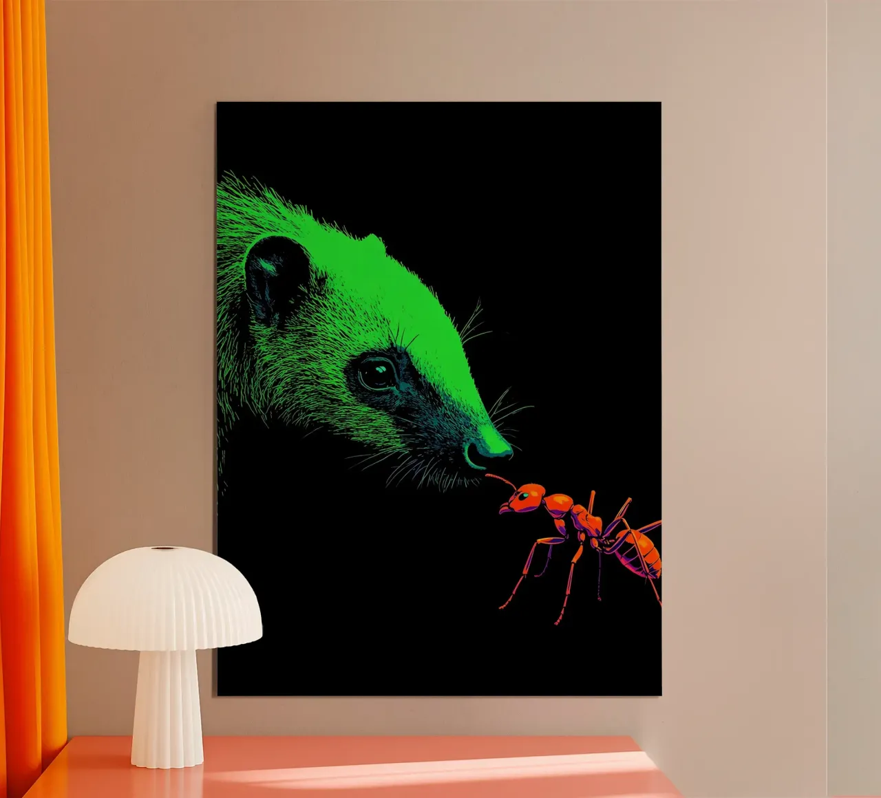 Weasal e Ant - Pop Art poster da ColorCrash Gallery