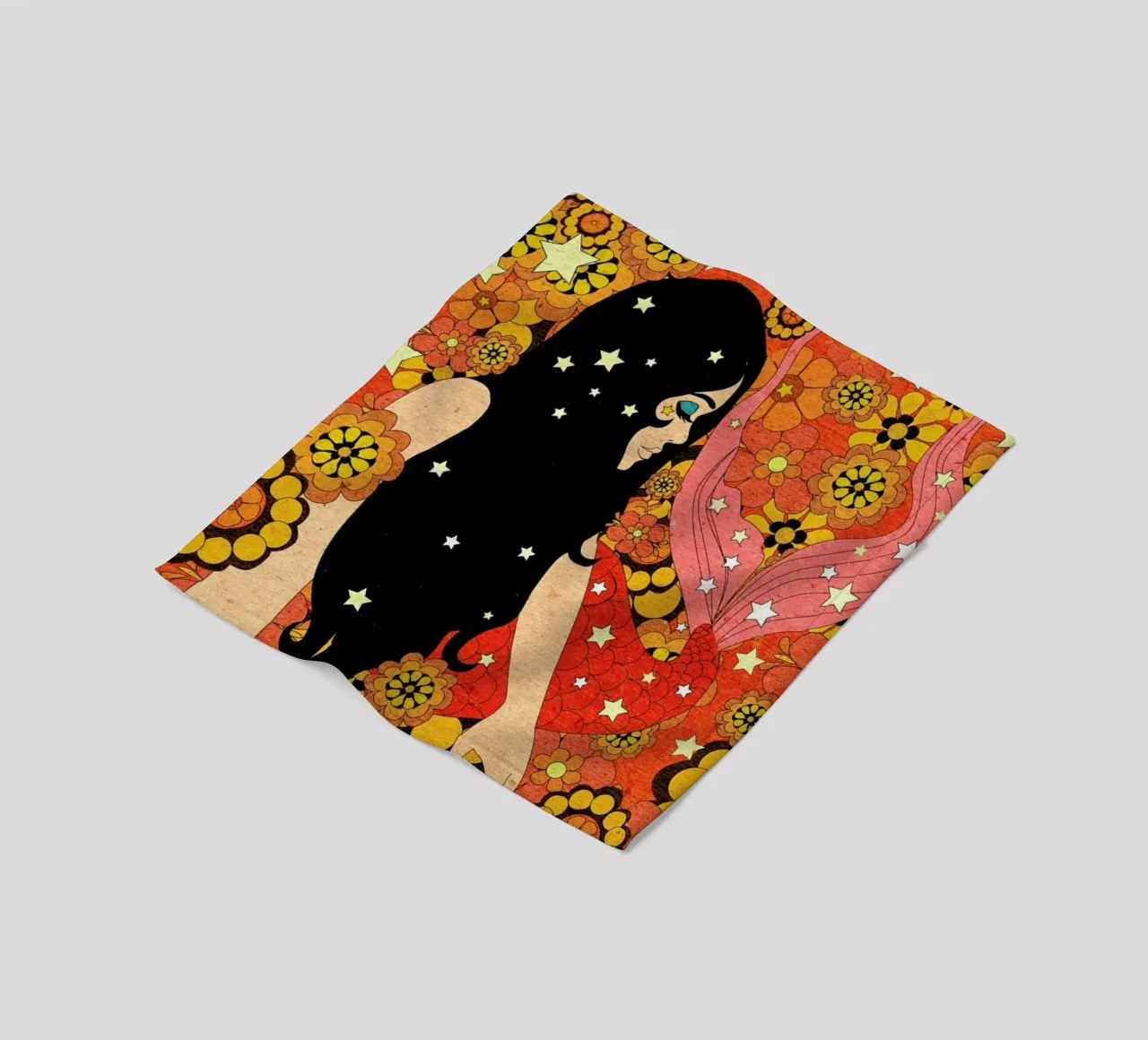 Mer Fleecedecke von Kris Tate