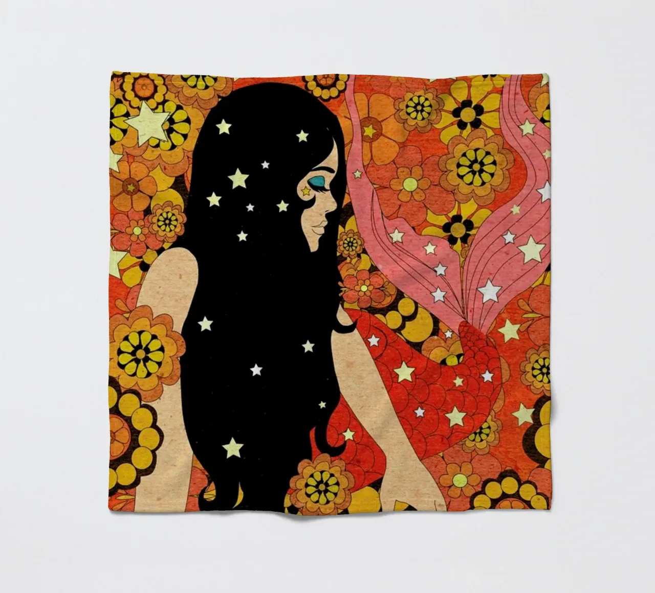 Mer Fleecedecke von Kris Tate