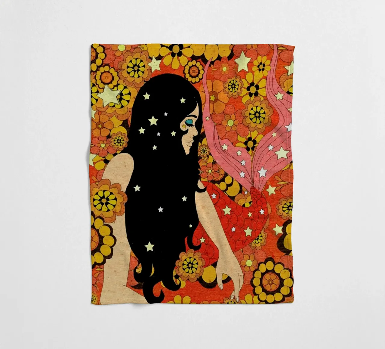 Mer Fleecedecke von Kris Tate