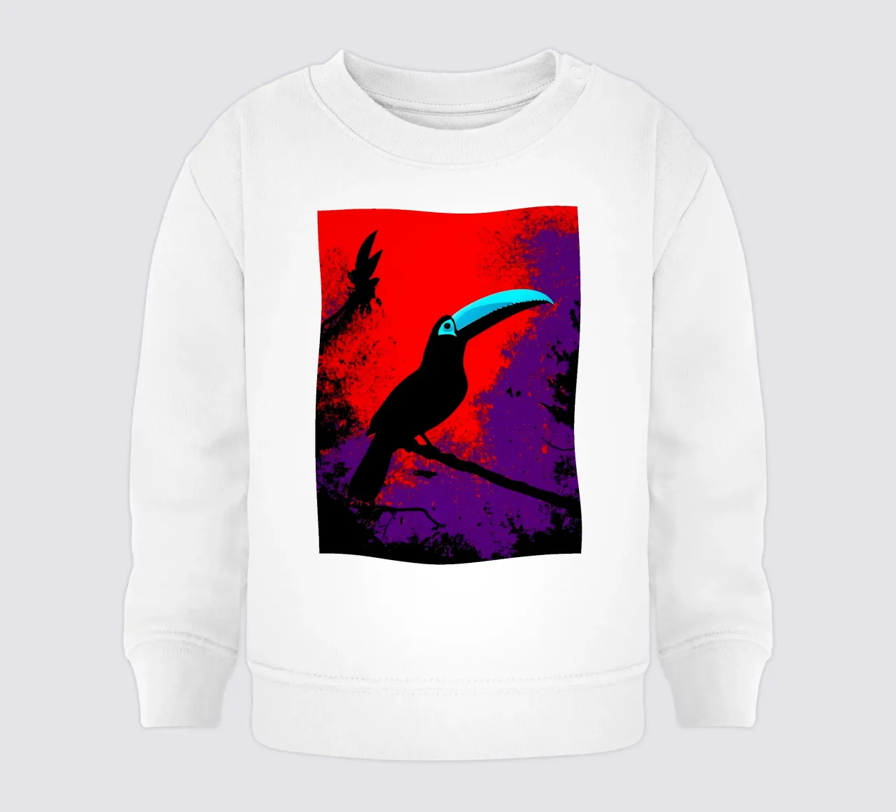 Tucano - Pop Art felpa neonato da ColorCrash Gallery