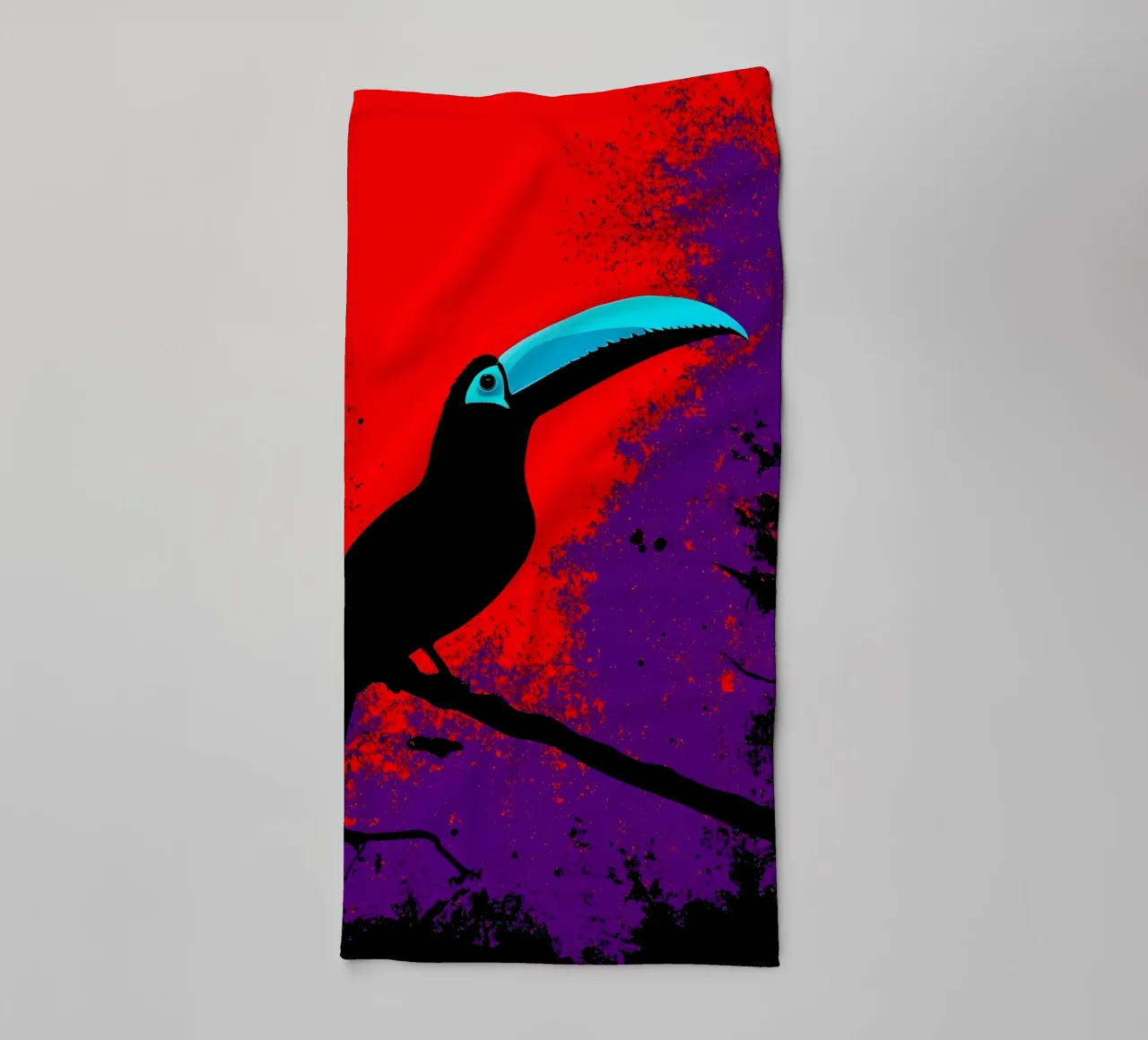 Tucano - Pop Art asciugamano da bagno da ColorCrash Gallery