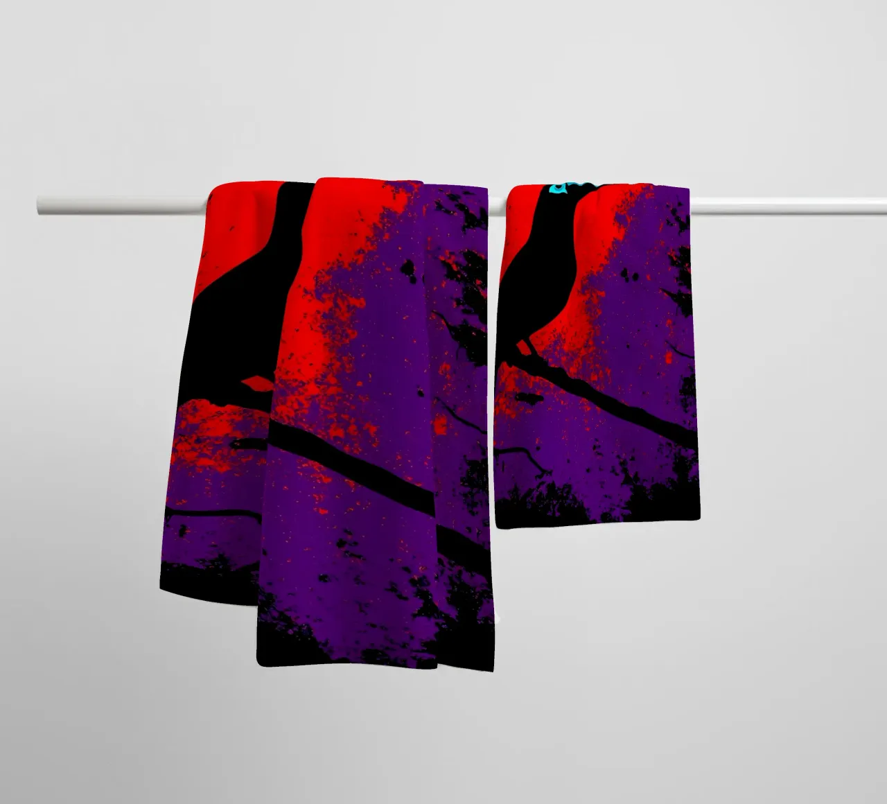 Tucano - Pop Art asciugamano da bagno da ColorCrash Gallery