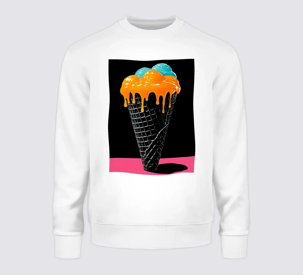 Gelato - Pop Art felpa da ColorCrash Gallery