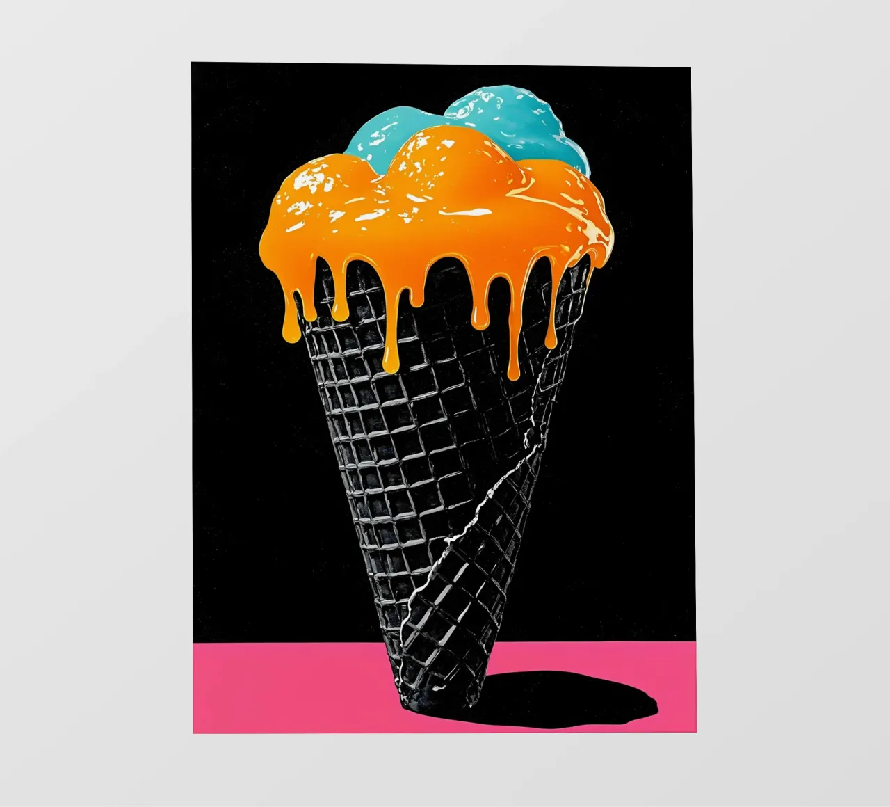 Gelato - Pop Art pellicola backlit da ColorCrash Gallery