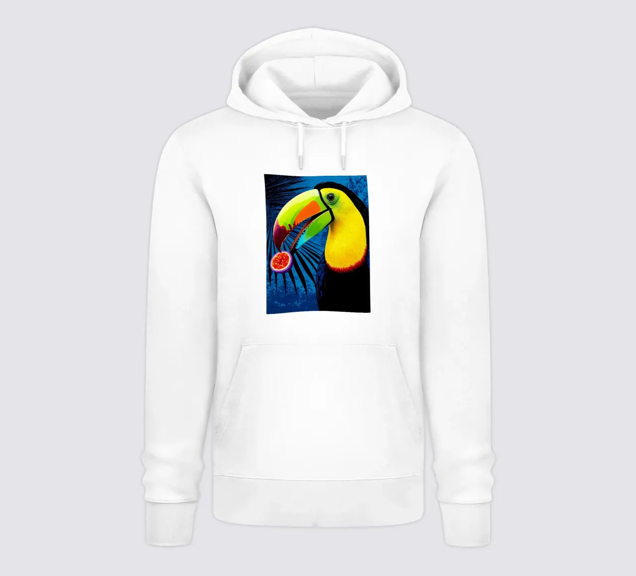 Tucano - Pop Art felpa con cappuccio da ColorCrash Gallery