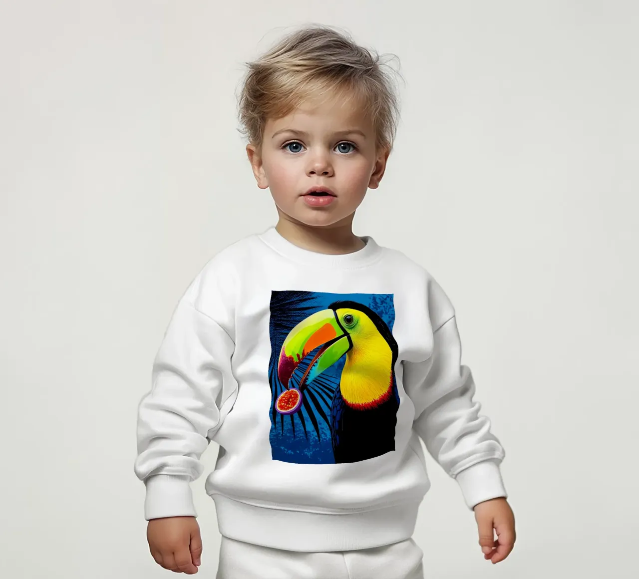 Tucano - Pop Art felpa neonato da ColorCrash Gallery