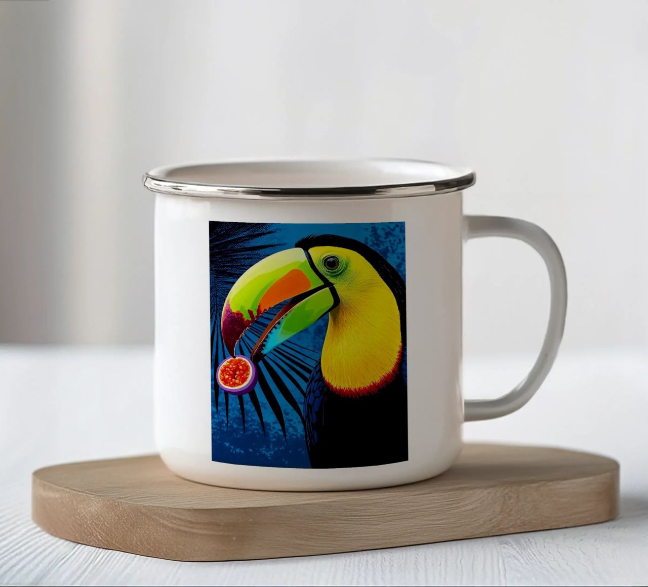 Tucano - Pop Art tazza in smalto da ColorCrash Gallery