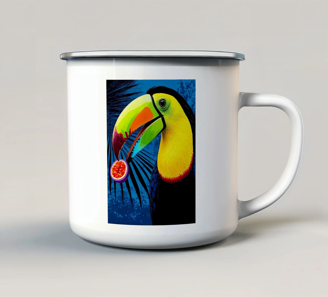 Tucano - Pop Art tazza in smalto da ColorCrash Gallery