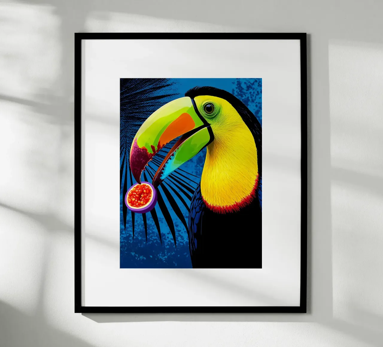 Tukan - Pop-Art Hahnemühle von ColorCrash Gallery