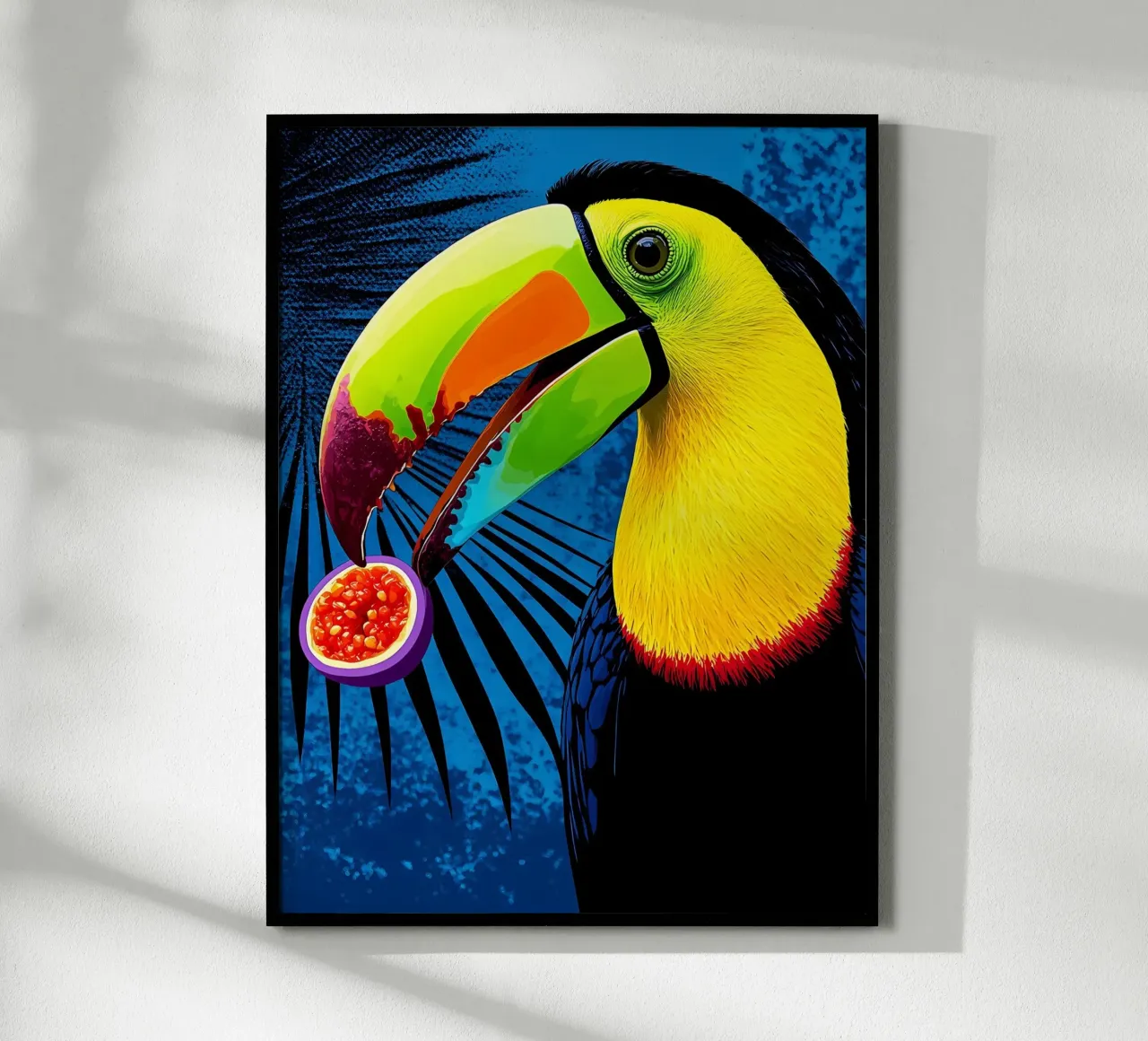 Tukan - Pop-Art Hahnemühle von ColorCrash Gallery