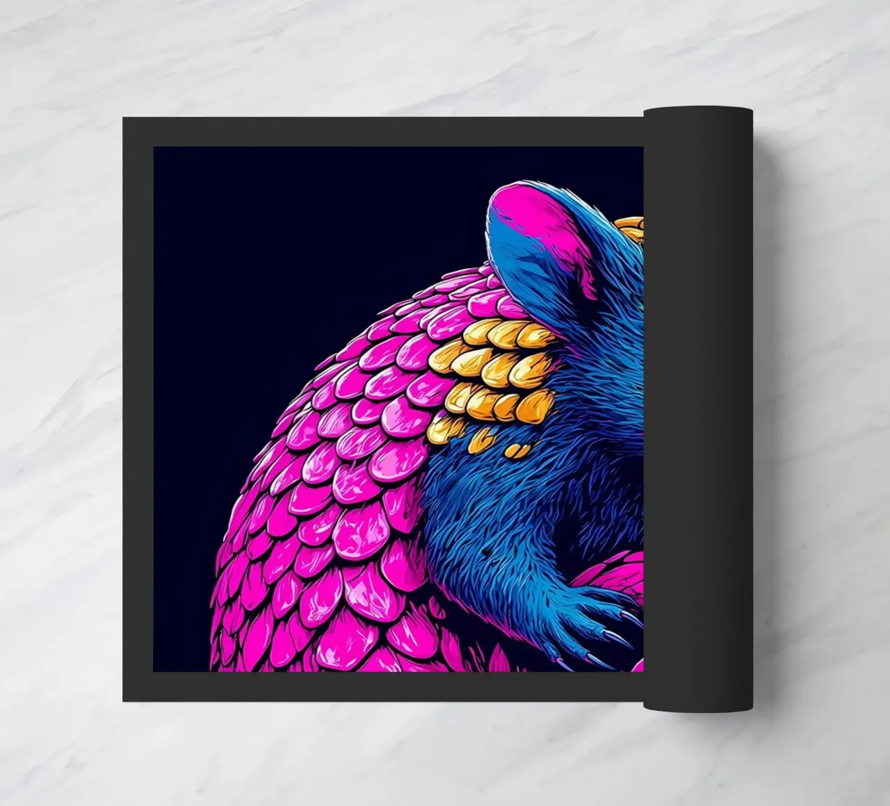 Pangolino - Pop Art zerbino da ColorCrash Gallery