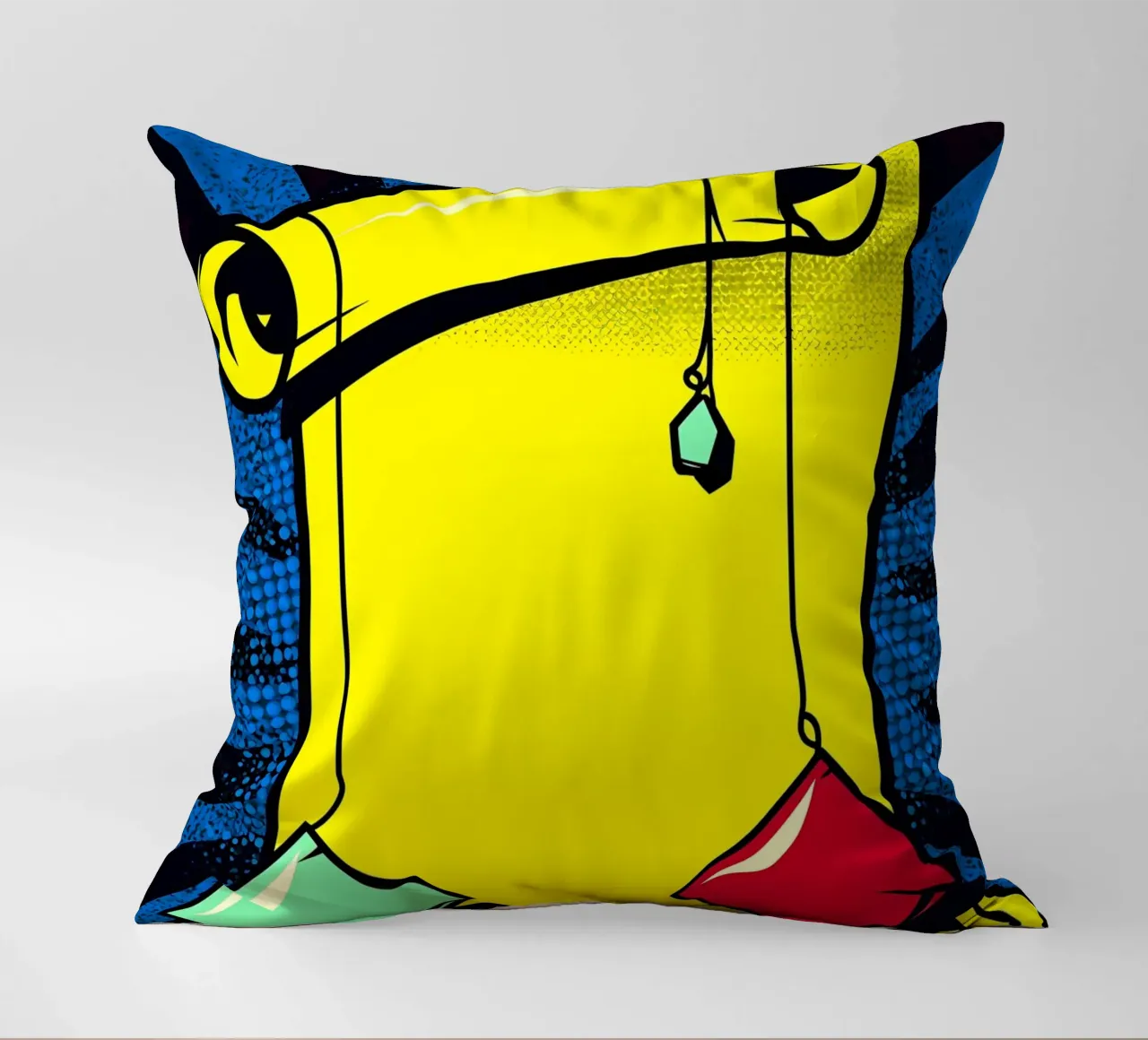 Scroll - Pop Art cuscino da ColorCrash Gallery
