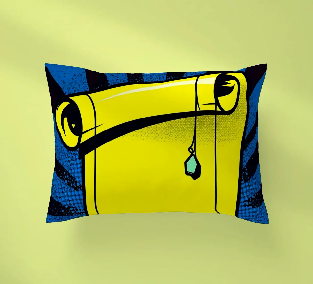 Scroll - Pop Art cuscino da ColorCrash Gallery