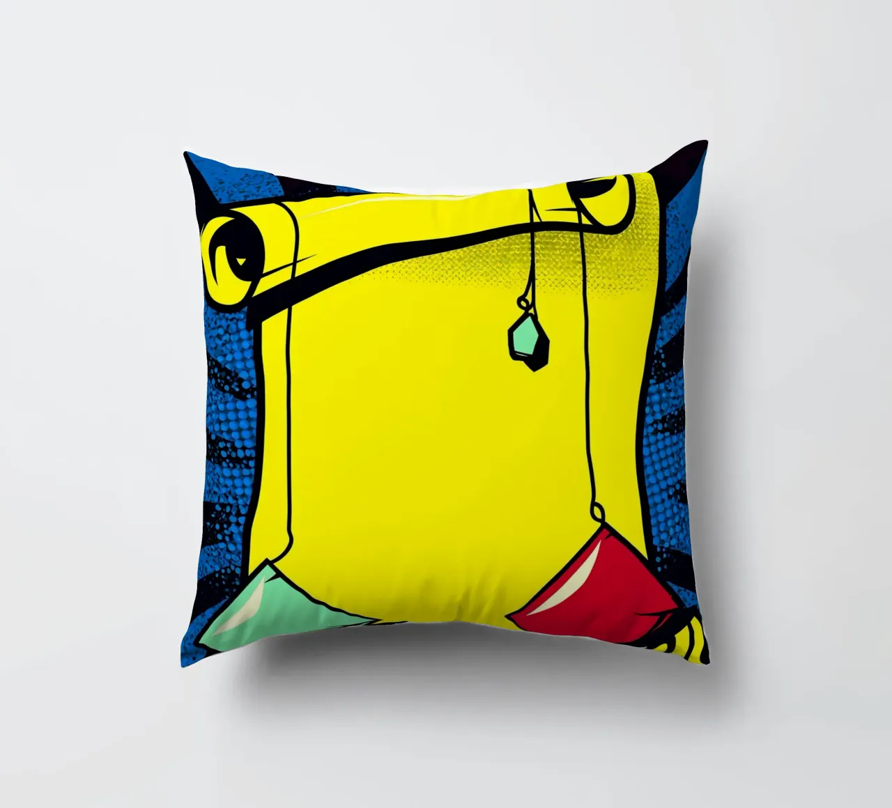 Scroll - Pop Art cuscino da ColorCrash Gallery