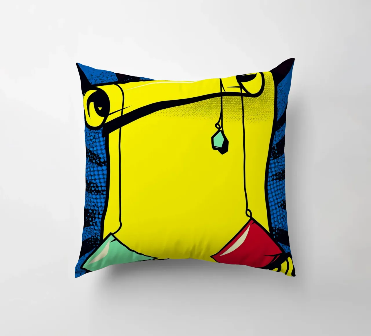 Scroll - Pop Art cuscino da ColorCrash Gallery