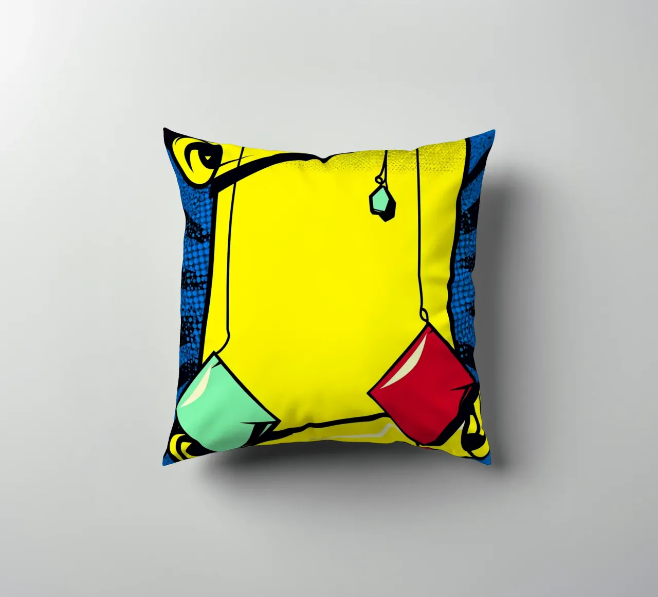 Scroll - Pop Art cuscino da ColorCrash Gallery