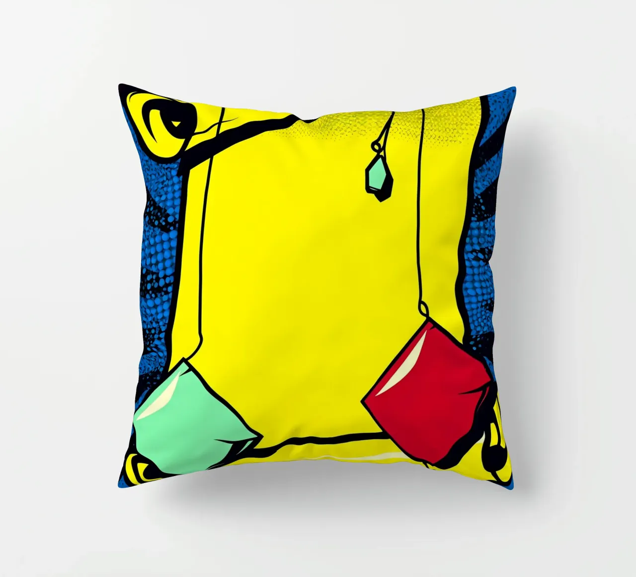 Scroll - Pop Art cuscino da ColorCrash Gallery