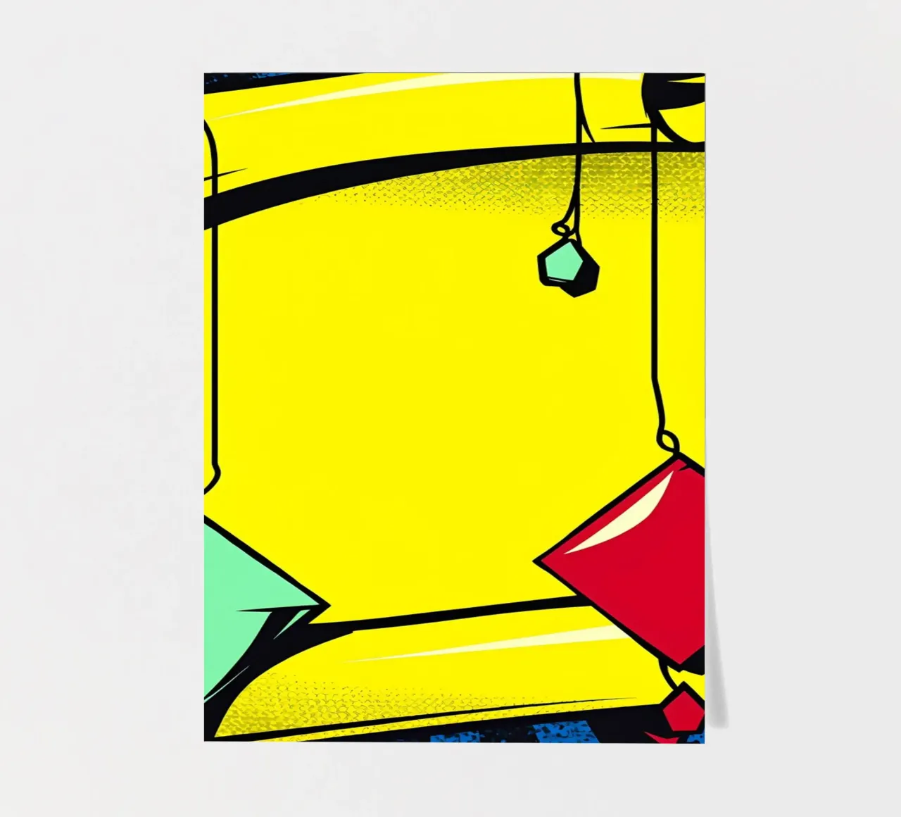 Scroll - Pop Art foglio adesivo da ColorCrash Gallery