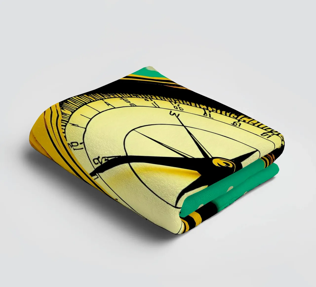 Bussola - Pop Art asciugamano da bagno da ColorCrash Gallery