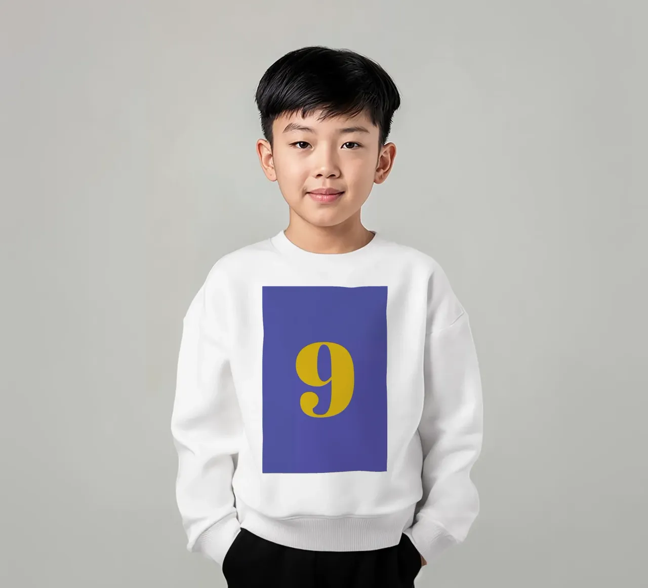 Blue Number 9 felpa bambino da Studio One