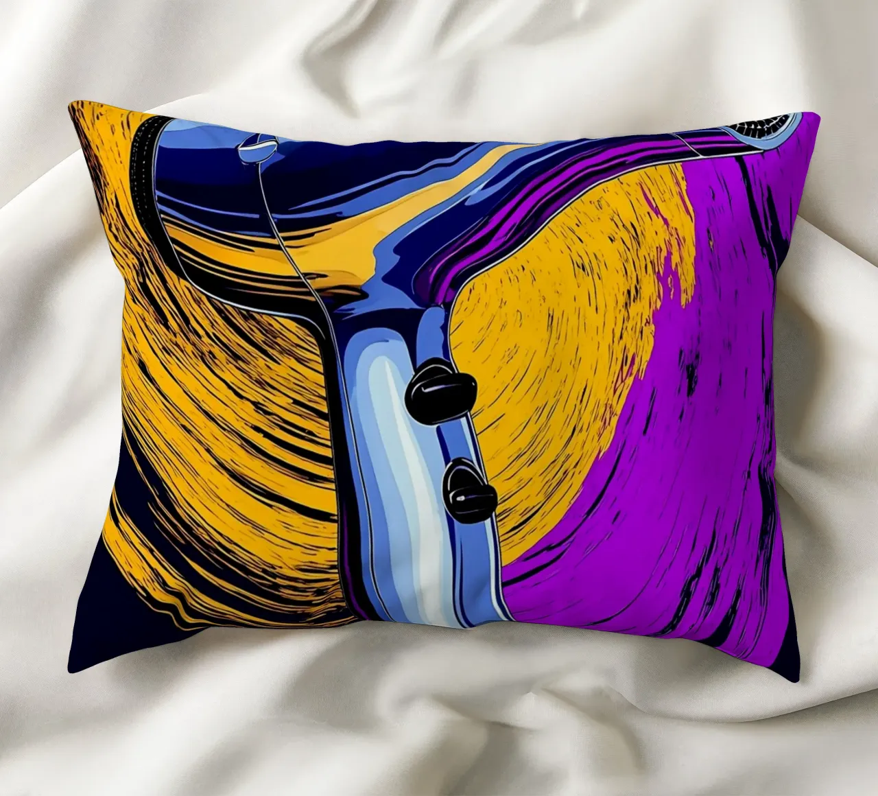 Asciugacapelli - Pop Art cuscino da ColorCrash Gallery