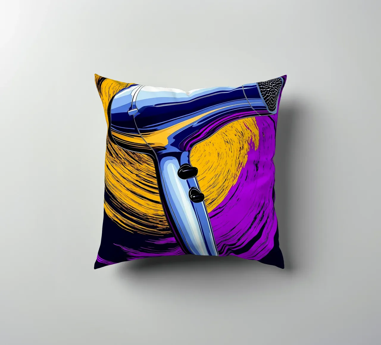 Asciugacapelli - Pop Art cuscino da ColorCrash Gallery