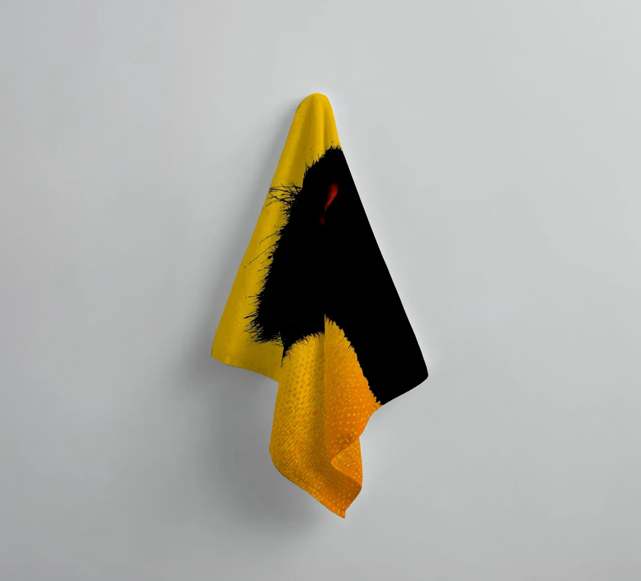 Struzzo - Pop Art asciugamano da bagno da ColorCrash Gallery
