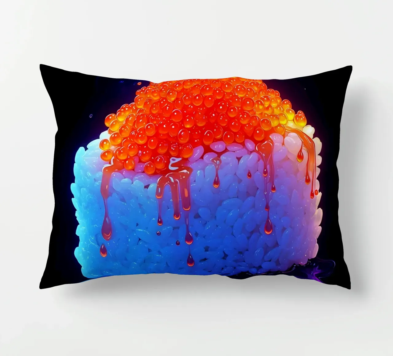 Sushi - Pop Art cuscino da ColorCrash Gallery