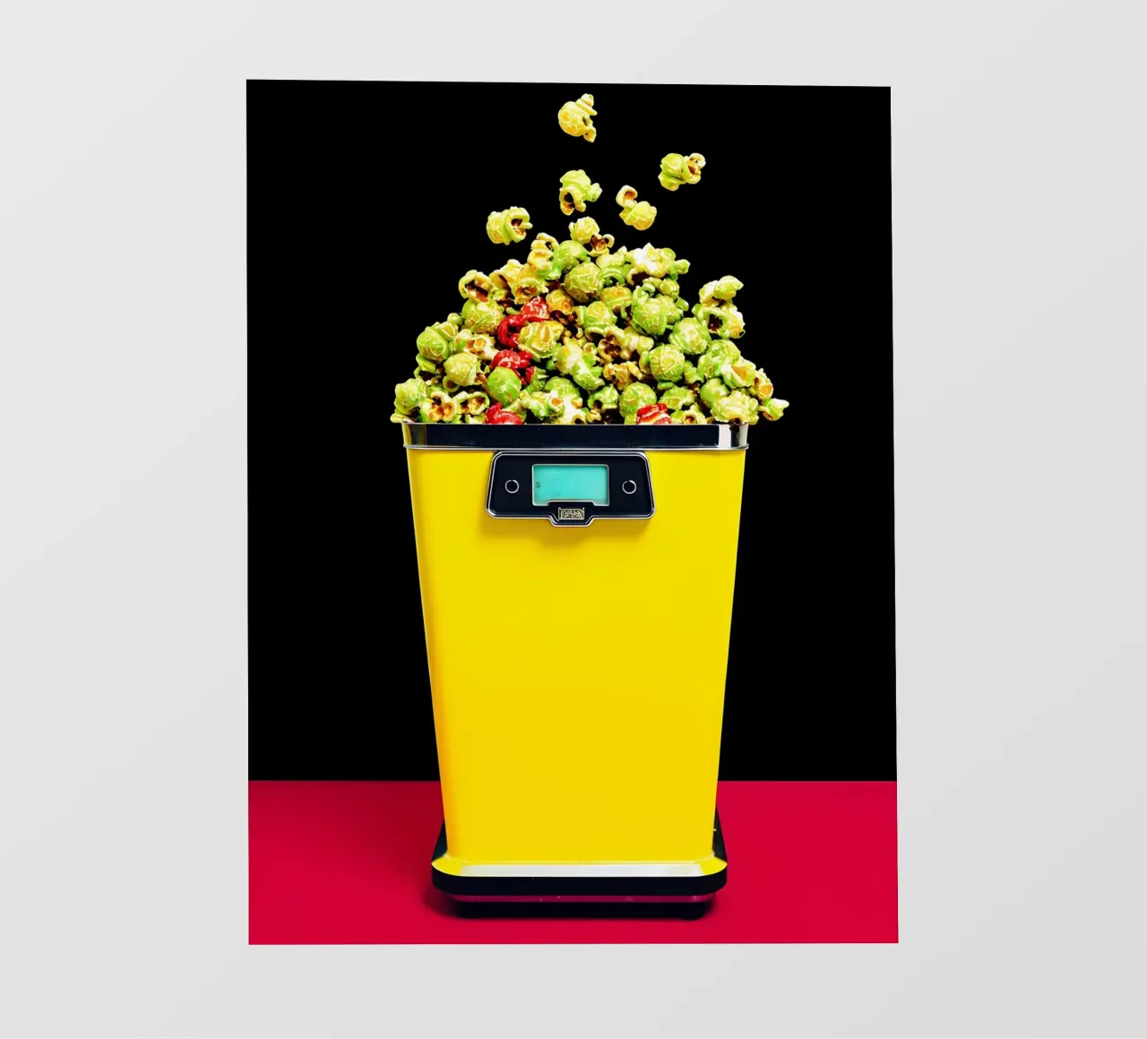 Macchina per popcorn - Pop Art pellicola backlit da ColorCrash Gallery