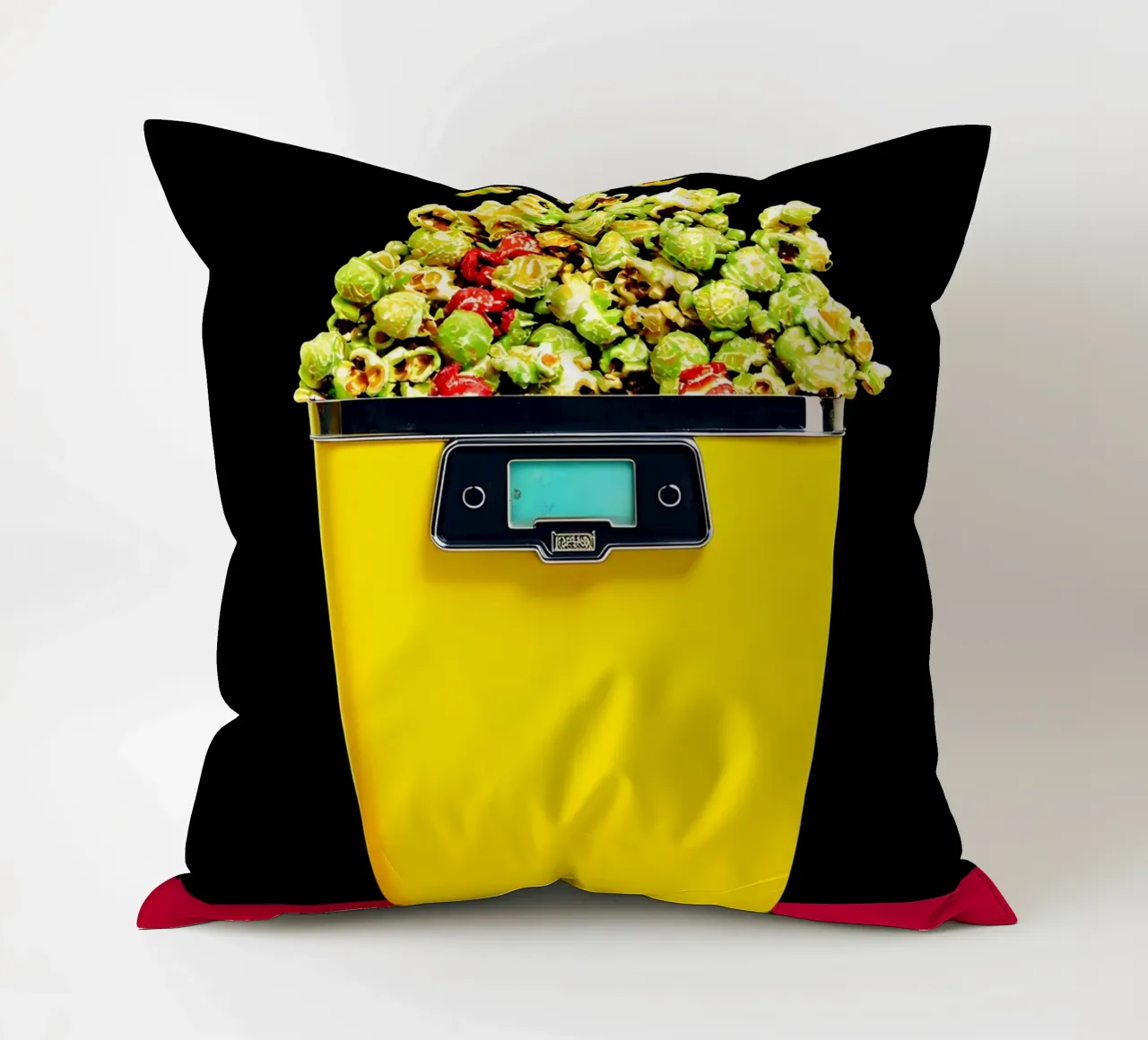 Macchina per popcorn - Pop Art cuscino da ColorCrash Gallery