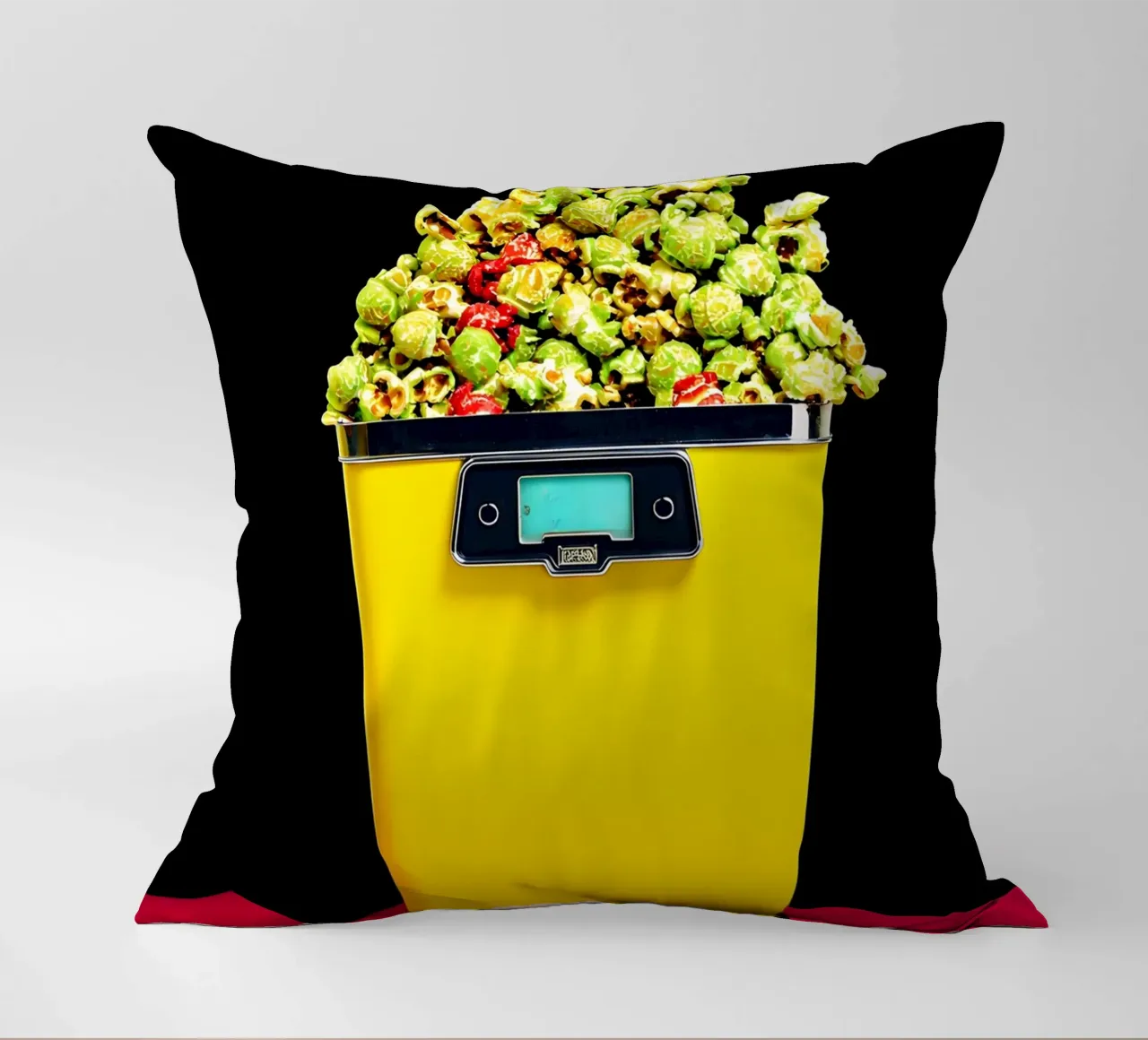 Macchina per popcorn - Pop Art cuscino da ColorCrash Gallery