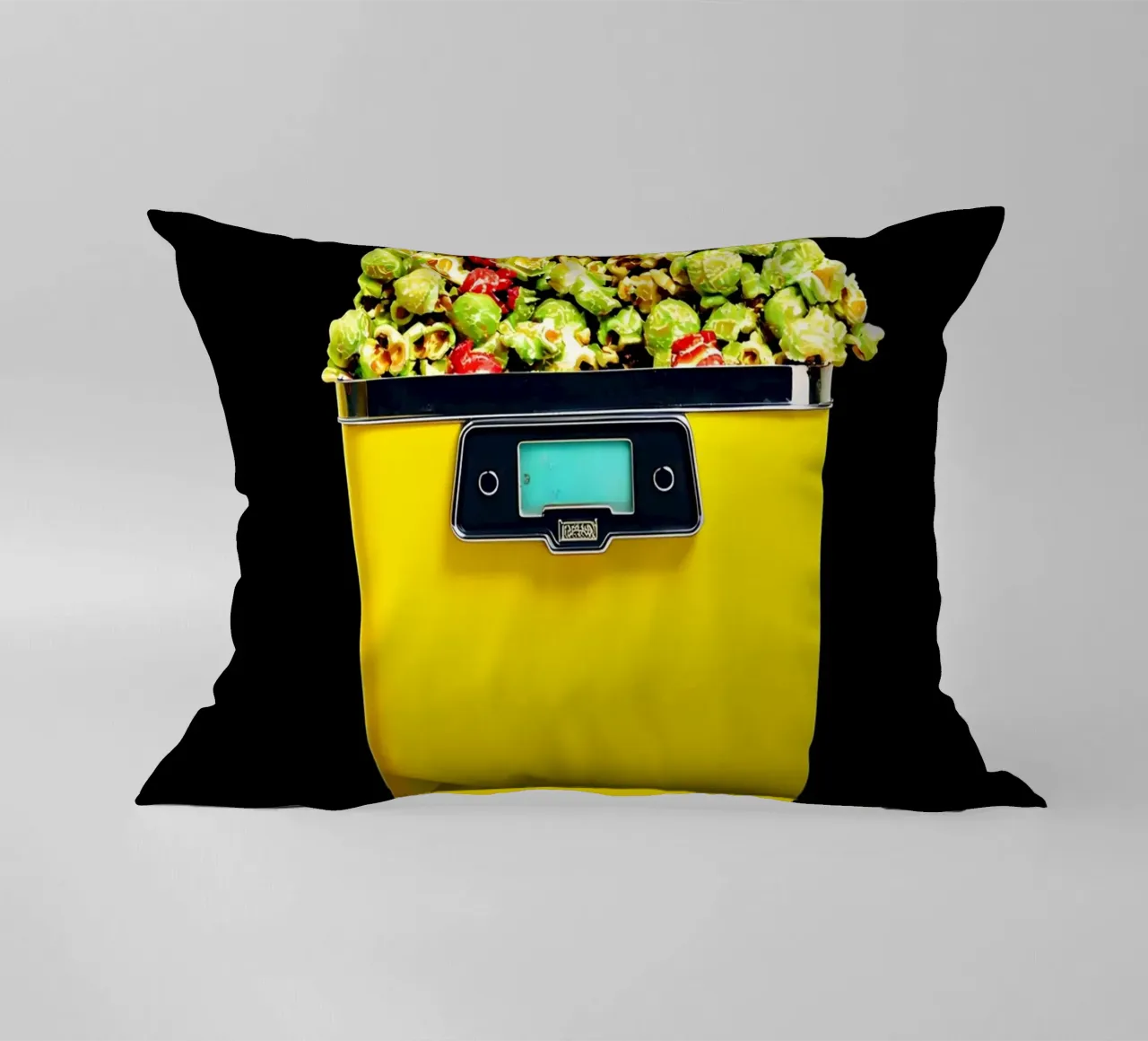 Macchina per popcorn - Pop Art cuscino da ColorCrash Gallery