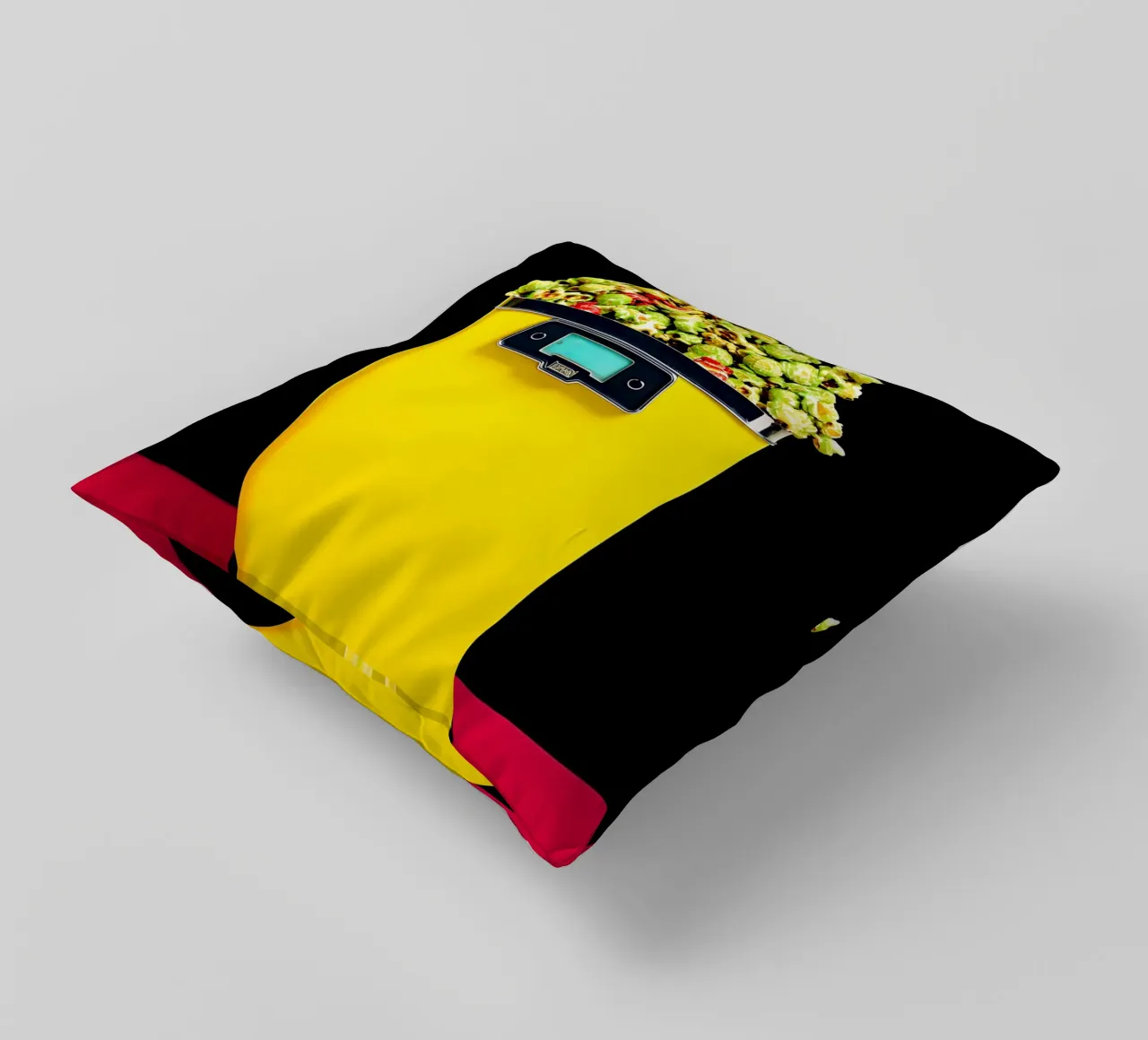 Macchina per popcorn - Pop Art cuscino da ColorCrash Gallery