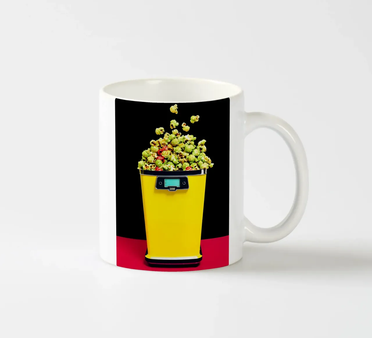 Macchina per popcorn - Pop Art tazza in ceramica da ColorCrash Gallery