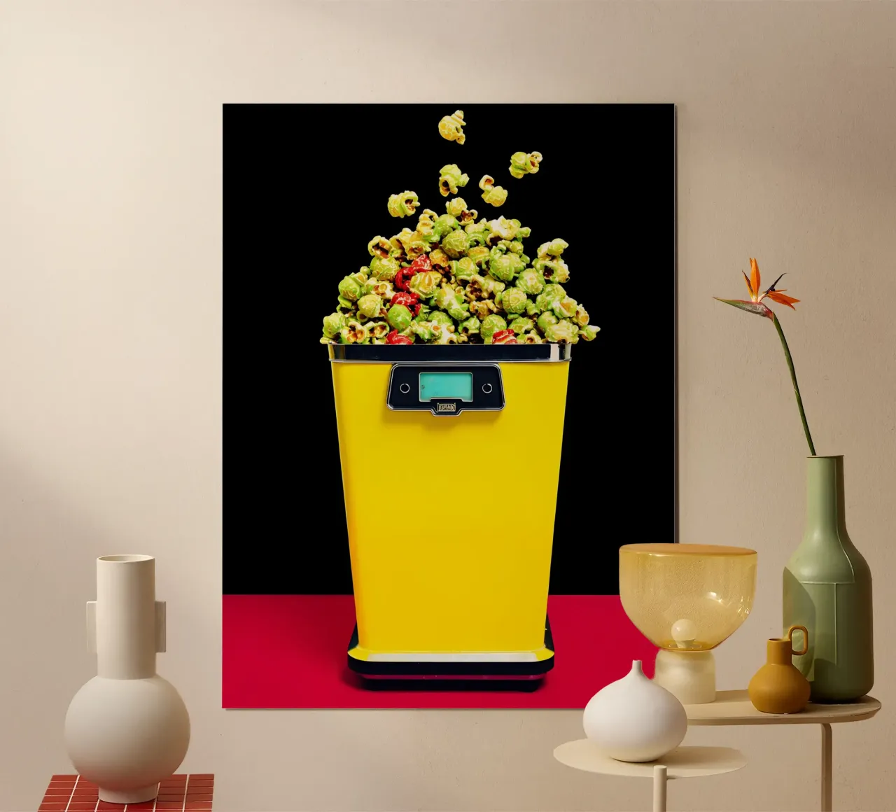 Macchina per popcorn - Pop Art carta hahnemühle da ColorCrash Gallery