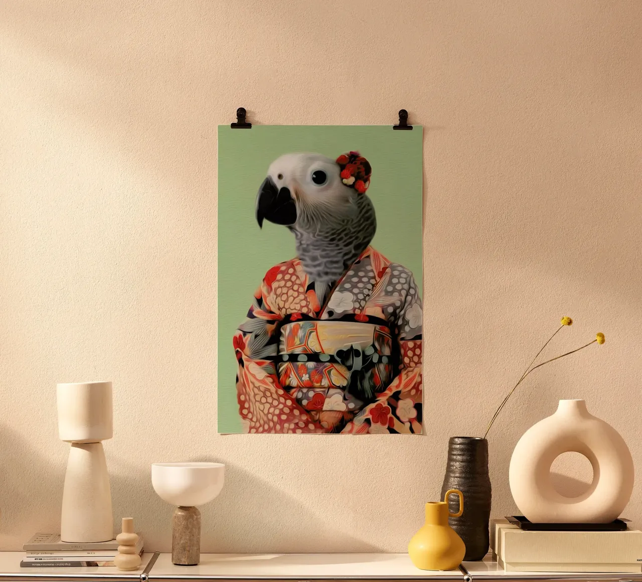 Miss Parrow poster da Tein Lucasson