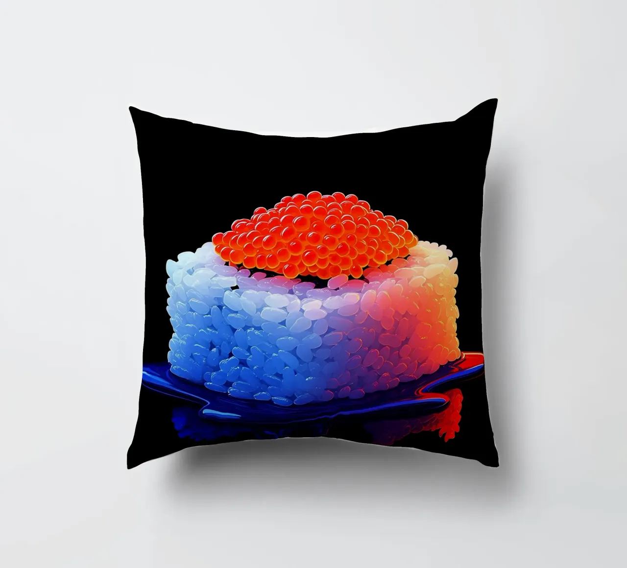 Sushi - Pop Art cuscino da ColorCrash Gallery