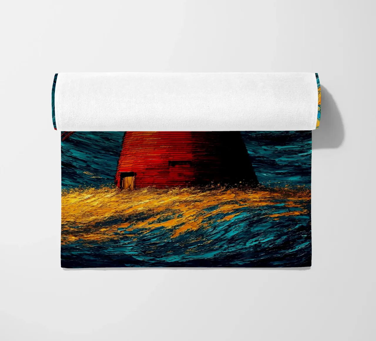 Mulino a vento - Pop Art telo mare da ColorCrash Gallery
